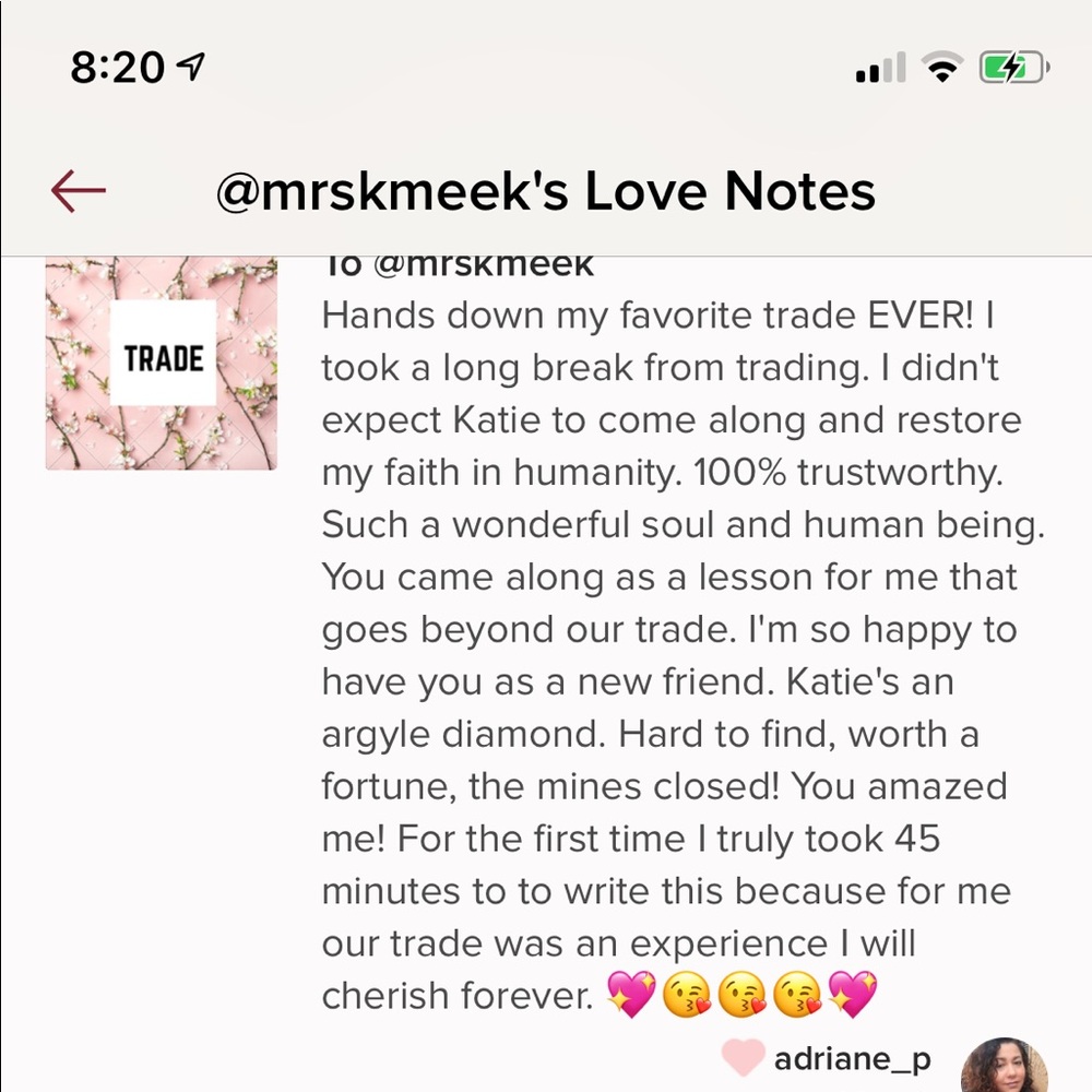 💖Just some of my trade feedback 💖